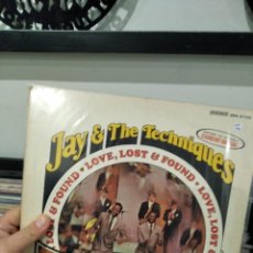 Discos de vinilo: LP ORIG USA 1968 JAY & THE TECHNIQUES LOVE LOST AND FOUND BUEN SONIDO. Lote 362265500