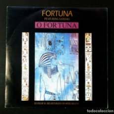 Discos de vinil: FORTUNA FEAT SATENIG - O FORTUNA (DANCE MIX) - SINGLE PROMOCIONAL 1992 - BLANCO Y NEGRO. Lote 243608735