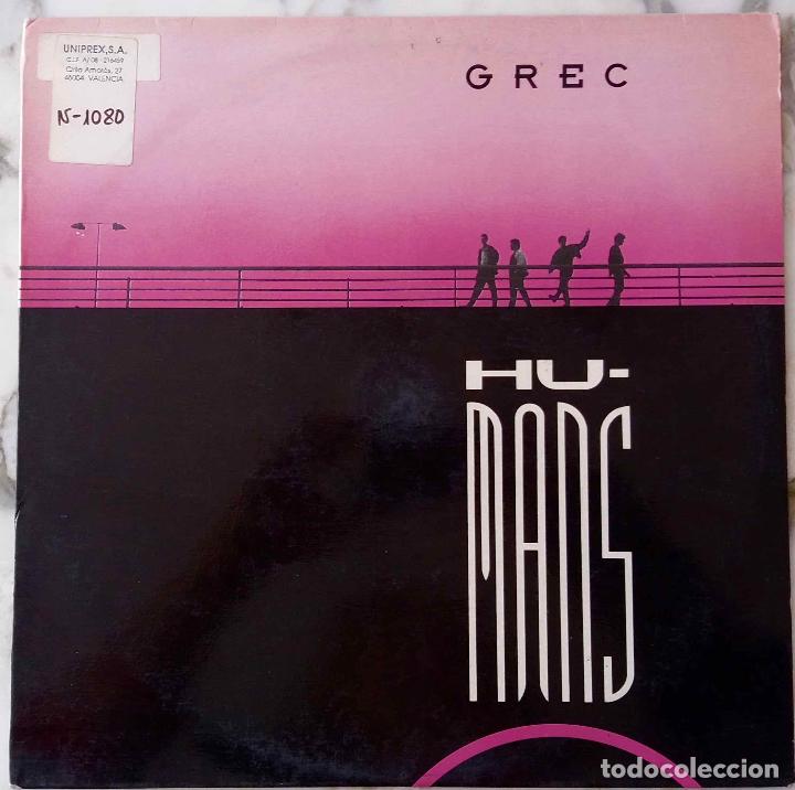 Discos de vinilo: GREC, HUMANS. LP ESPA&Ntilde;A 1988 - Foto 1