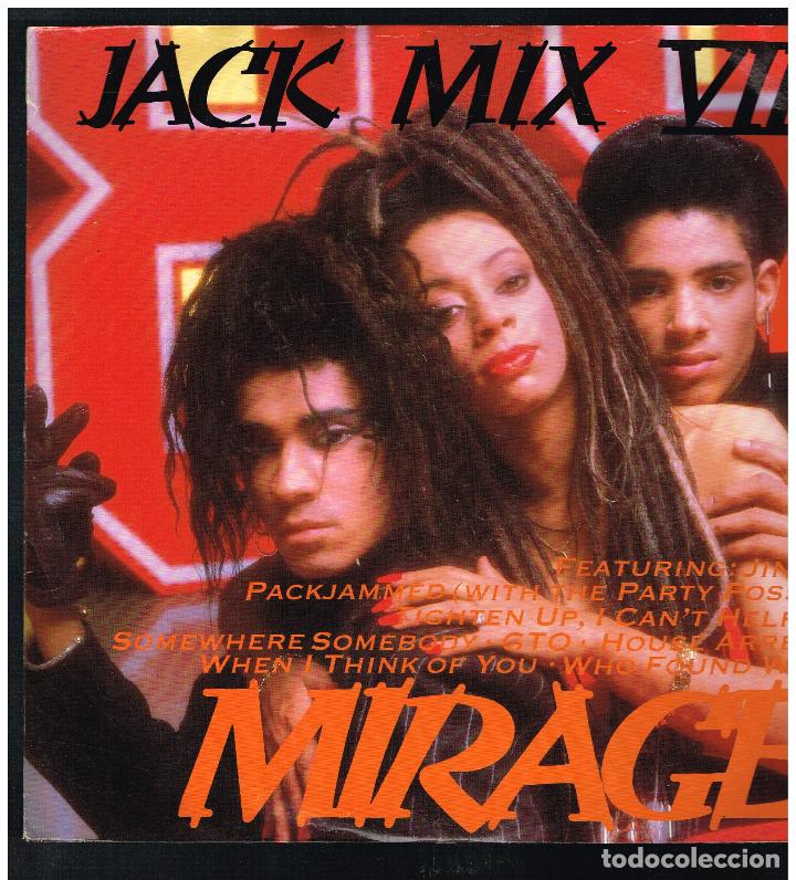 Discos de vinilo: MIRAGE - JACK MIX VII - MAXI SINGLE 1988 - ED. UK - Foto 1