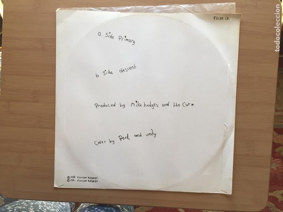 Discos de vinilo: THE CURE. Primary (vinilo lp single 1981) - Foto 2