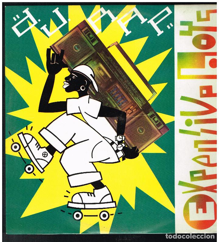 Discos de vinilo: EXPENSIVE BOYS - D.J. RAP - MAXI SINGLE 1987 - ED. ESPA&Ntilde;A - Foto 1