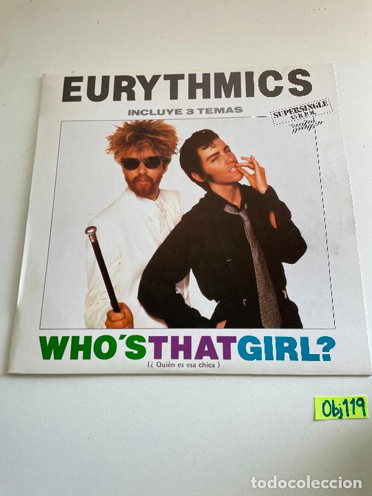 Discos de vinilo: EURYTHMICS - Foto 1