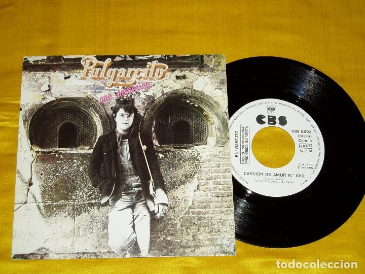 Discos de vinilo: Single Promo Pulgarcito CBS - Foto 2