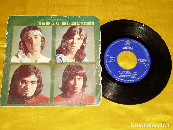 Discos de vinilo: Single Modulos - Tu ya no estas Hispavox - Foto 1