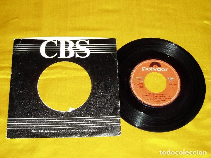 Discos de vinilo: Single Georges Moustaki . Le Meteque Polydor - Foto 1