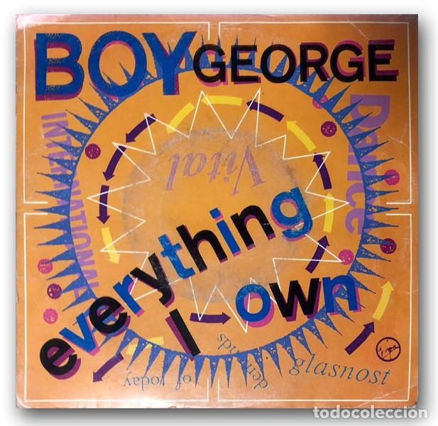 Discos de vinilo: Boy George - Everything I Own - Foto 1