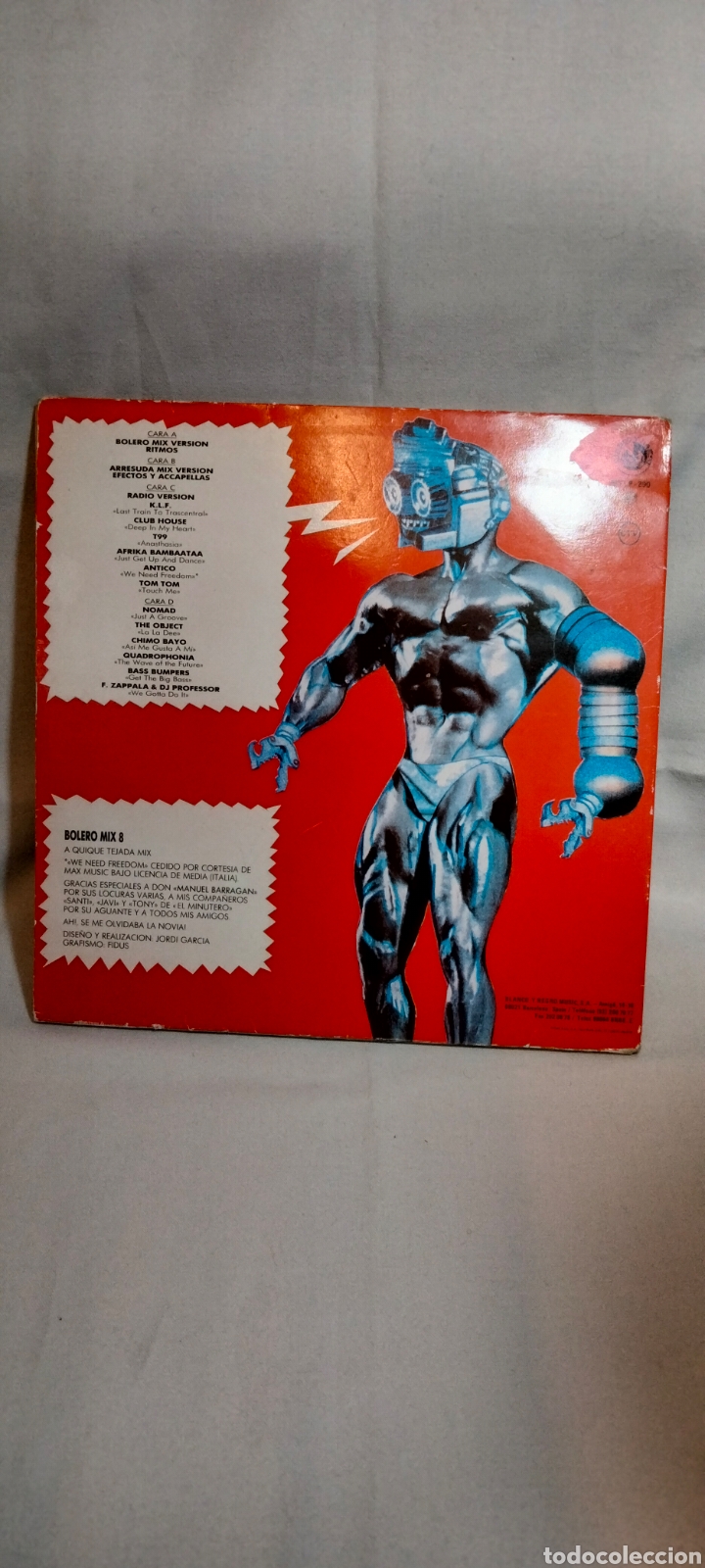 Discos de vinilo: BOLERO MIX 8 (1991) - Foto 2