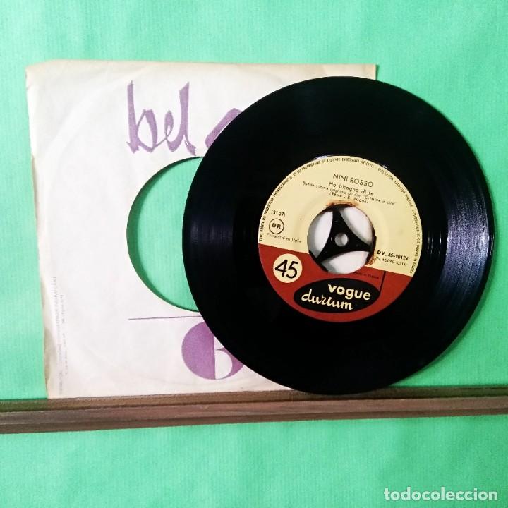 Discos de vinilo: NINI ROSSO.HO BISOGNO DI TE- CON TRICENTER - LIMPIO TRATADO CON ALCOHOL ISOPROP&Iacute;LICO