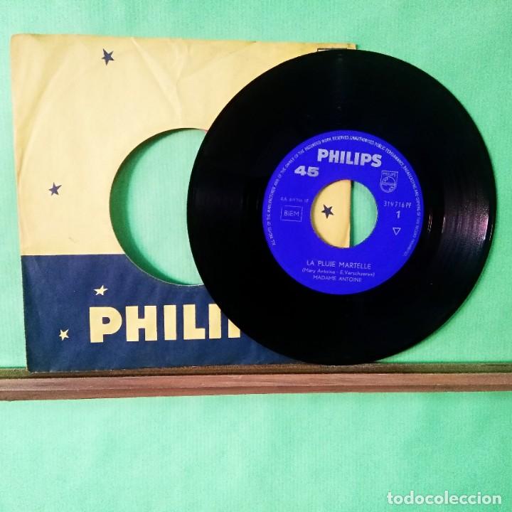 Discos de vinilo: MADAME ANTOINE.LA PLUIE MARTELLE . MADE IN FRANCE- LIMPIO TRATADO CON ALCOHOL ISOPROP&Iacute;LICO
