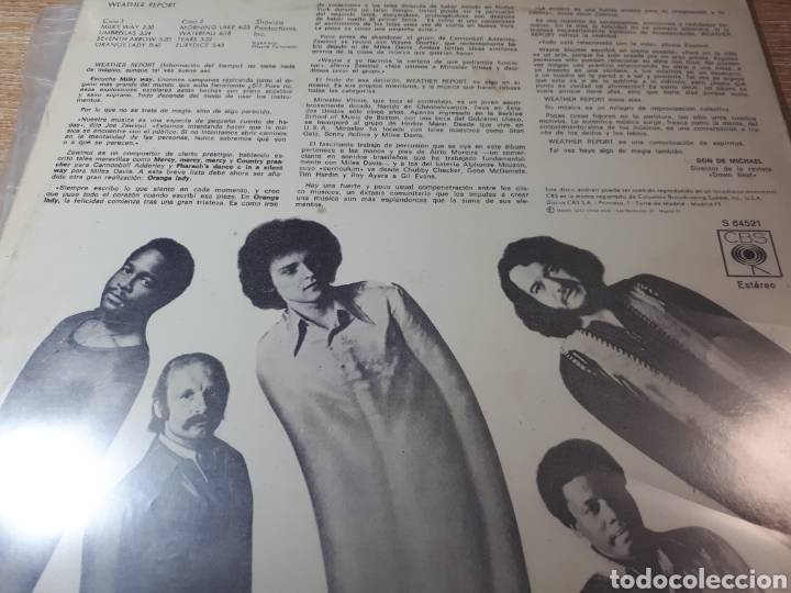 Discos de vinilo: WEATHER REPORT - Foto 2