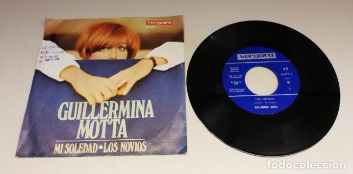 Discos de vinilo: Guillermina Motta - Mi Soledad / Los Novios (7&rdquo;, Single) - Foto 1