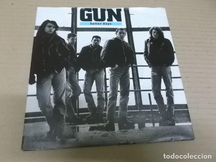 Discos de vinilo: GUN (SN) BETTER DAYS A&Ntilde;O 1989 - Foto 1