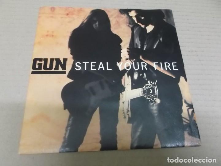Discos de vinilo: GUN (SN) STEAL YOUR FIRE A&Ntilde;O 1992 - Foto 1