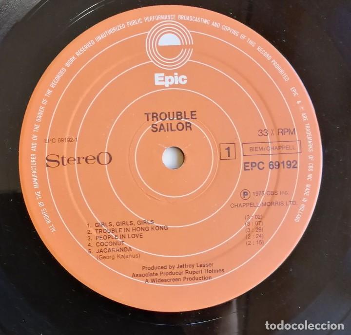 Discos de vinilo: Sailor. Trouble, Epic EPC 69192, UK - Foto 6