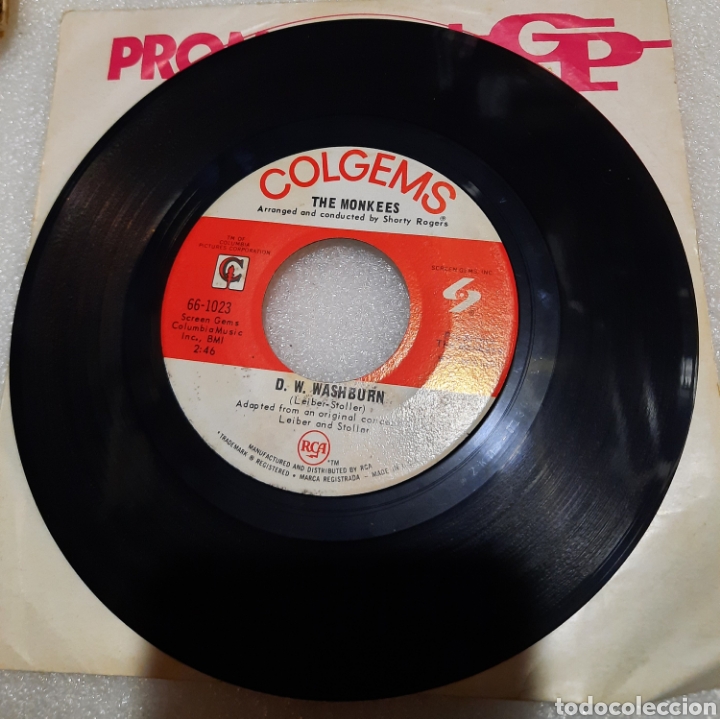 Discos de vinilo: The monkees - D. W. Washburn. SOLO DISCO - Foto 2
