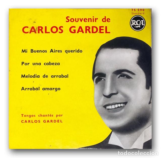 Discos de vinilo: Souvenir de Carlos Gardel - Foto 1