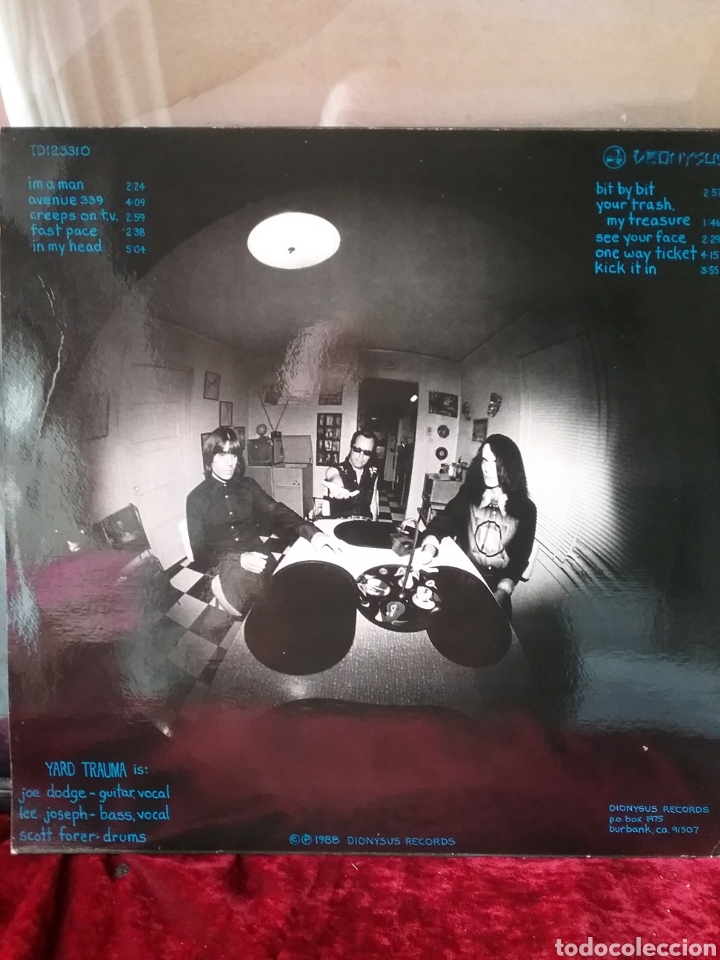 Discos de vinilo: YARD TRAUMA 1988 Dionysus Records - Foto 4