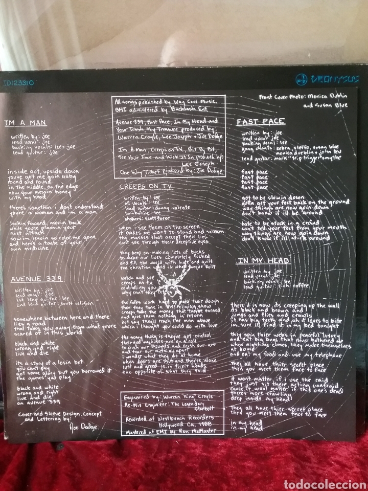 Discos de vinilo: YARD TRAUMA 1988 Dionysus Records - Foto 6