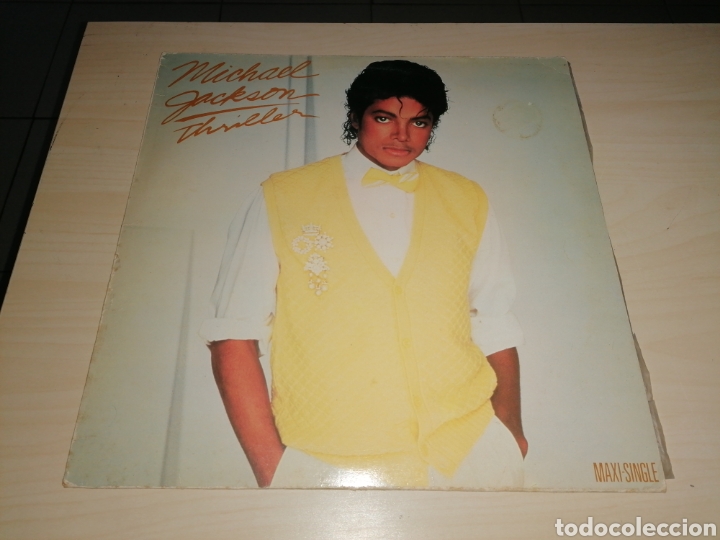 Discos de vinilo: Maxi single MICHAEL JACKSON - THRILLER - Foto 1