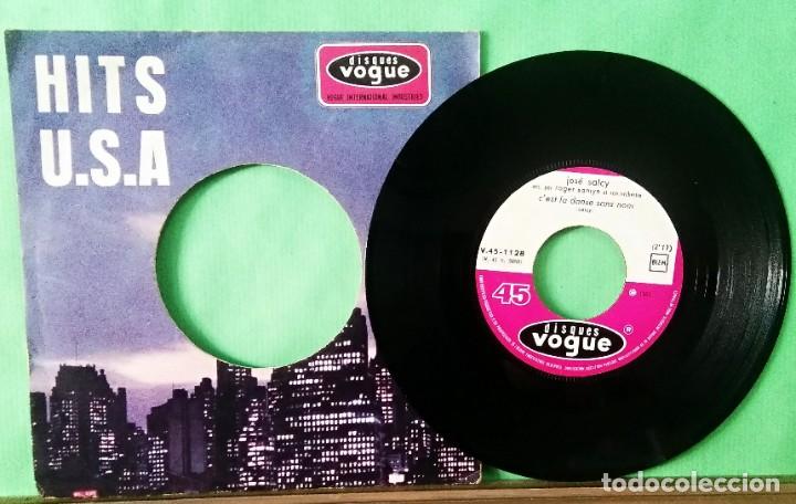 Disques de vinyle: JOS&Eacute; SALCY.C&acute;ETAIR MON QUARTIER/C&Eacute;ST LA DANSE SANS NON - LIMPIO,TRATADO CON ALCOHOL ISOPROP&Iacute;LICO-AZ