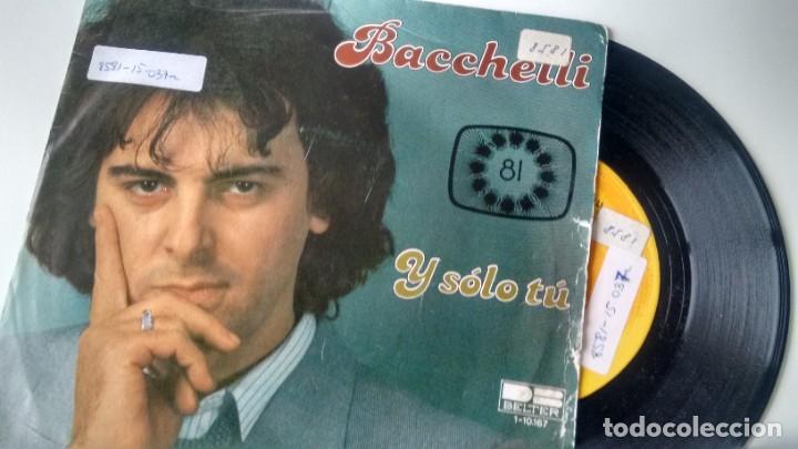 Discos de vinilo: SINGLE (VINILO)-PROMOCION- DE BACCHELLI A&Ntilde;OS 80 - Foto 1