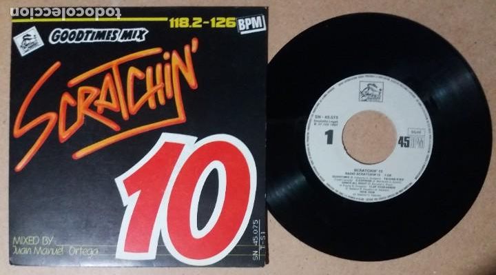 Discos de vinilo: SCRATCHIN 10 / SINGLE 7 PULGADAS - Foto 1