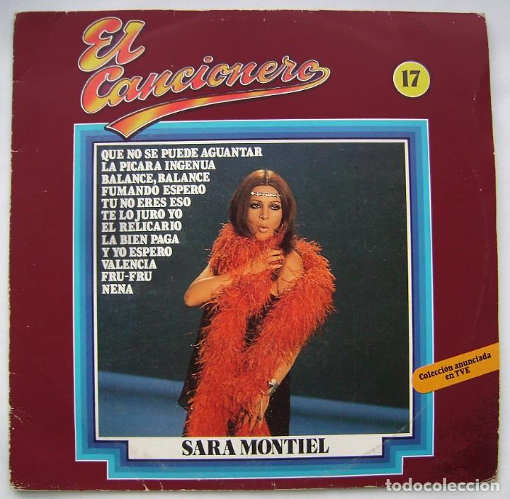 Discos de vinilo: SARA MONTIEL. EL CANCIONERO. LP.