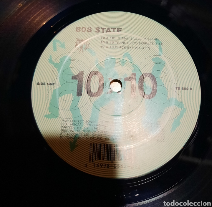 Discos de vinilo: 808state - 10 x 10 - Foto 2
