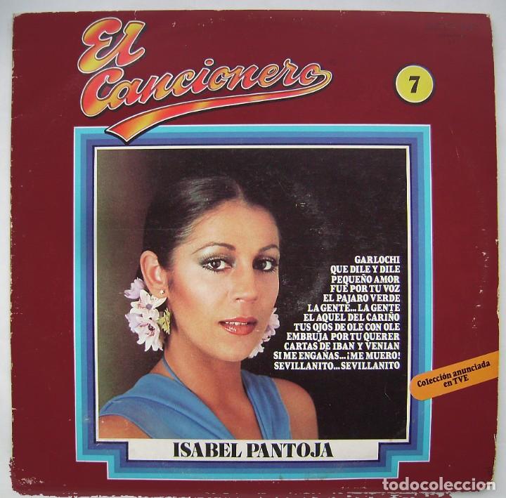 Discos de vinilo: ISABEL PANTOJA. EL CANCIONERO. LP. - Foto 1