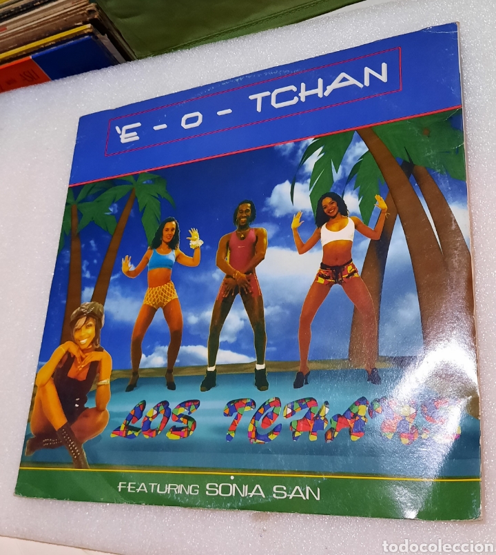 Discos de vinilo: Los Tchans featuring Sonia san - E-O-Tchan - Foto 1