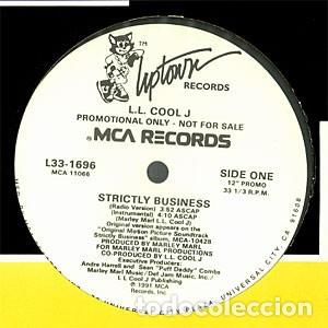 Discos de vinilo: LL Cool J &lrm;&ndash; Strictly Business - Foto 1