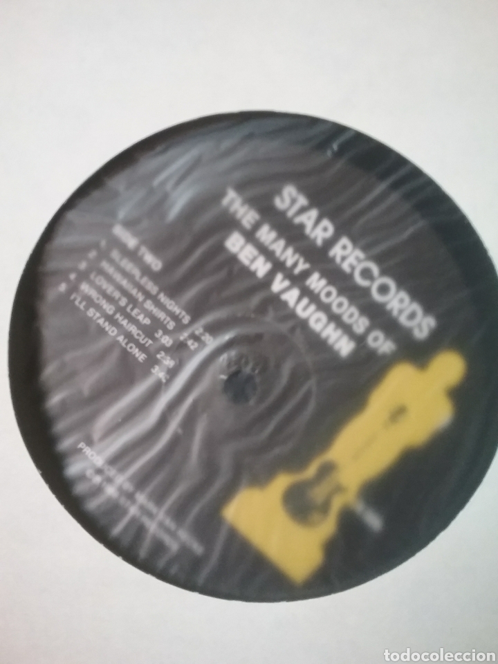 Discos de vinilo: BEN VAUGHN COMBO 1986 Star Records - Foto 3
