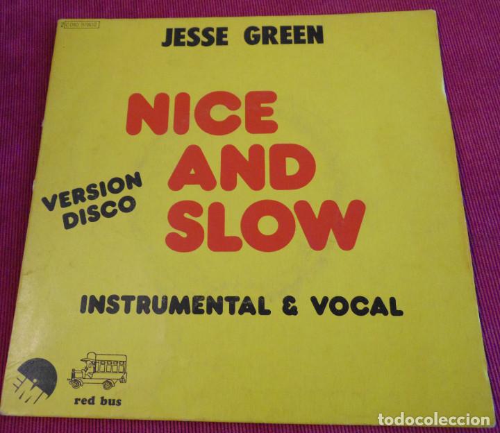 Discos de vinilo: Jesse Green &ndash; Nice And Slow - SINGLE 1976 - Foto 1