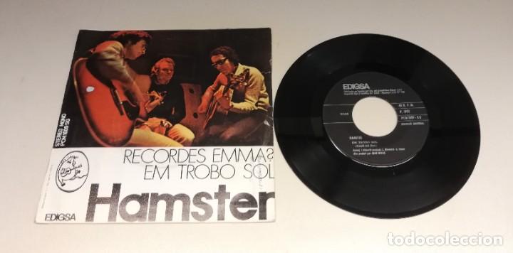 Discos de vinilo: Hamster - Recordes Emma? / Em Trobo Sol (7&rdquo;, Single) - Foto 2