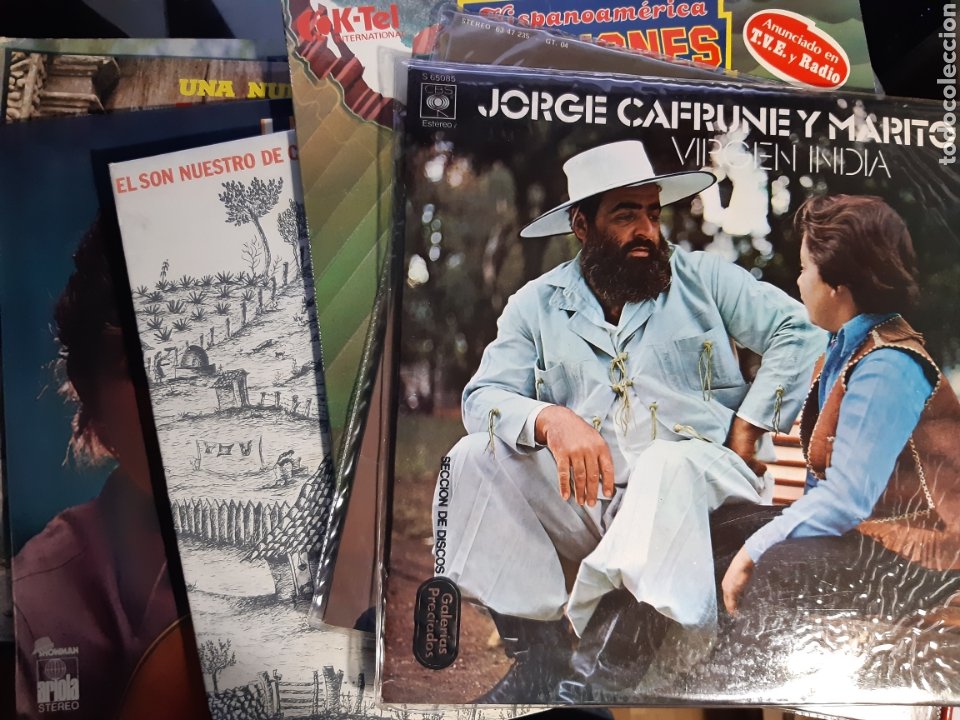 Discos de vinilo: 7 LP DE MUSICA SUDAMERICANA JARAMILLO LA BIKINA AGUILE MEJIA GODOY CAFRUNE - Foto 1 - 244571060