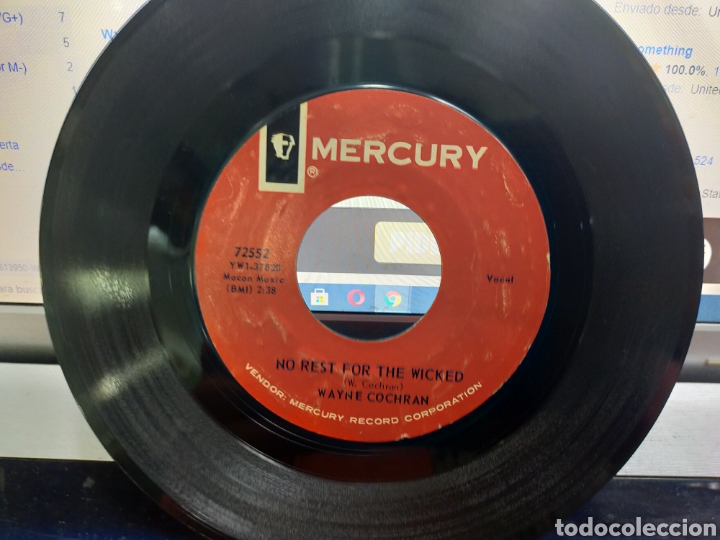 Discos de vinilo: Wayne Cochran single get down with It u.s.a. 1965 - Foto 1