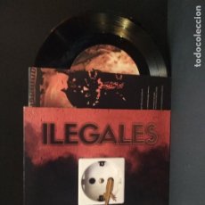 Discos de vinilo: ILEGALES REPTIL INTERIOR + JUANCHO CANAL + AYATOLAH + 1 EP 2020 PEPETO