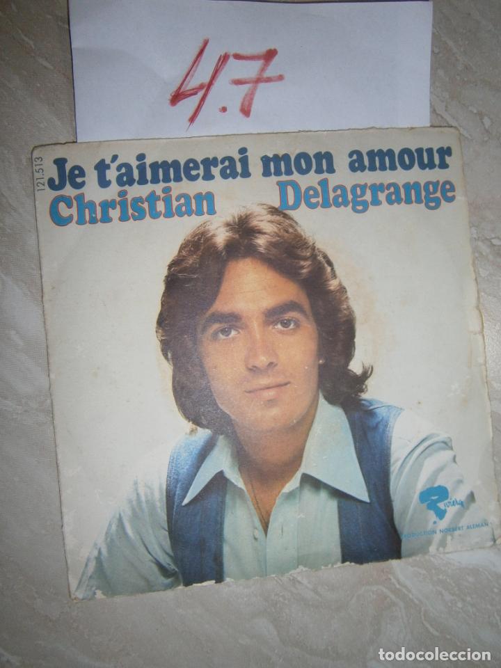 Discos de vinilo: ANTIGUO SINGLE - CHRISTIAN DELAGRANGE - Foto 1