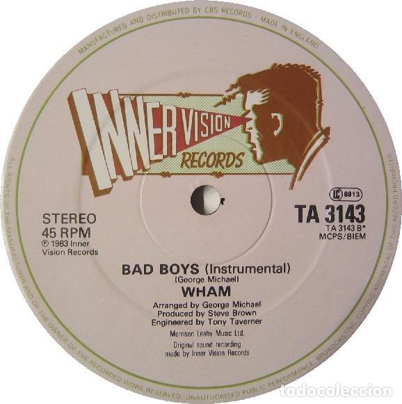 Discos de vinilo: Wham! &lrm;&ndash; Bad Boys - Foto 1