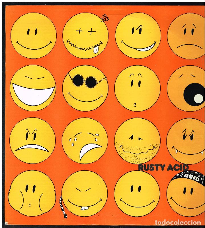 Discos de vinilo: RUSTY - RUSTY ACID - MAXI SINGLE 1989 - ED. ESPA&Ntilde;A - Foto 1