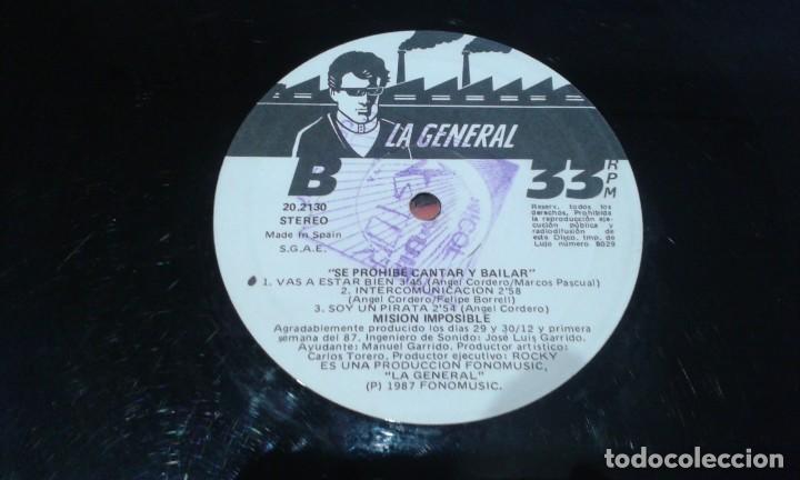 Discos de vinilo: MISION IMPOSIBLE - VAS A ESTAR BIEN LP 1987 - Foto 5