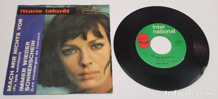 Discos de vinilo: MARIE LAFORET. MACH MIR NICHTS VOR. SINGLE. - Foto 1