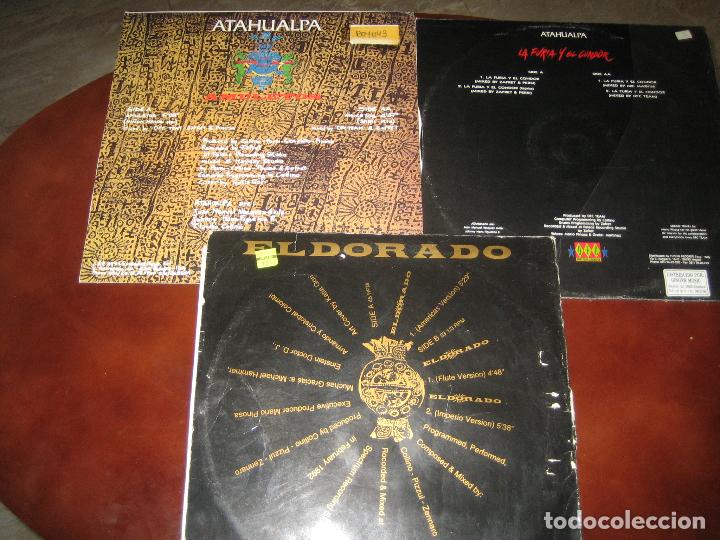 Discos de vinilo: ATAHUALPA - LOTE DE 3 LPS - Foto 2