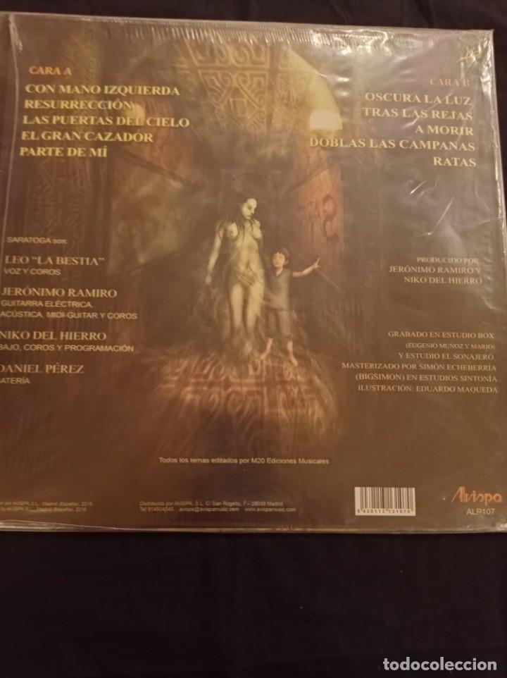 Discos de vinilo: SARATOGA - AGOTARAS LP - Foto 2
