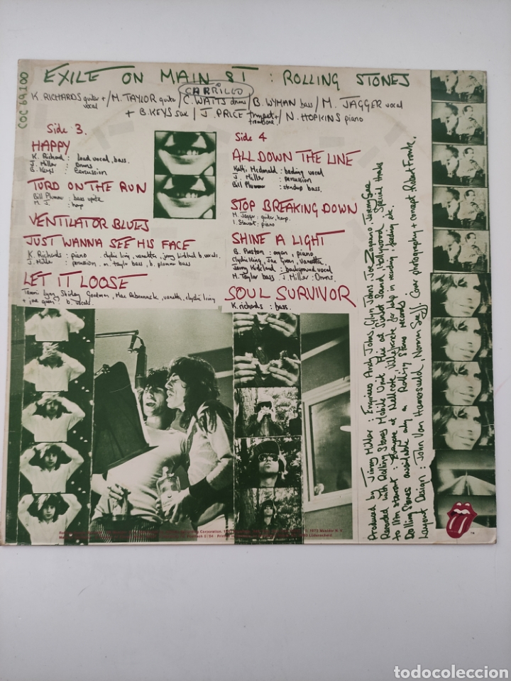 Discos de vinilo: Exile on man st rolling stones - Foto 8