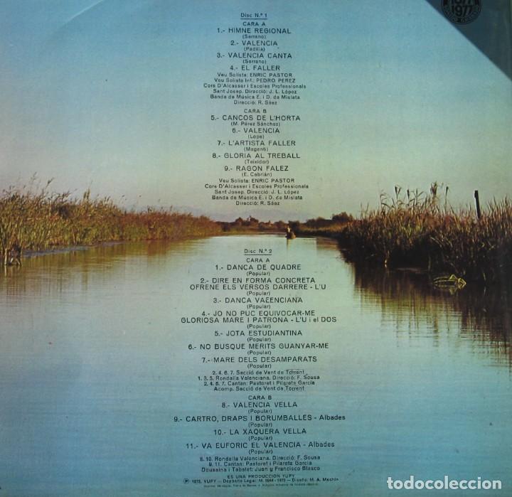 Discos de vinilo: Vixca Valencia doble LP Yupy 1978 - Foto 2