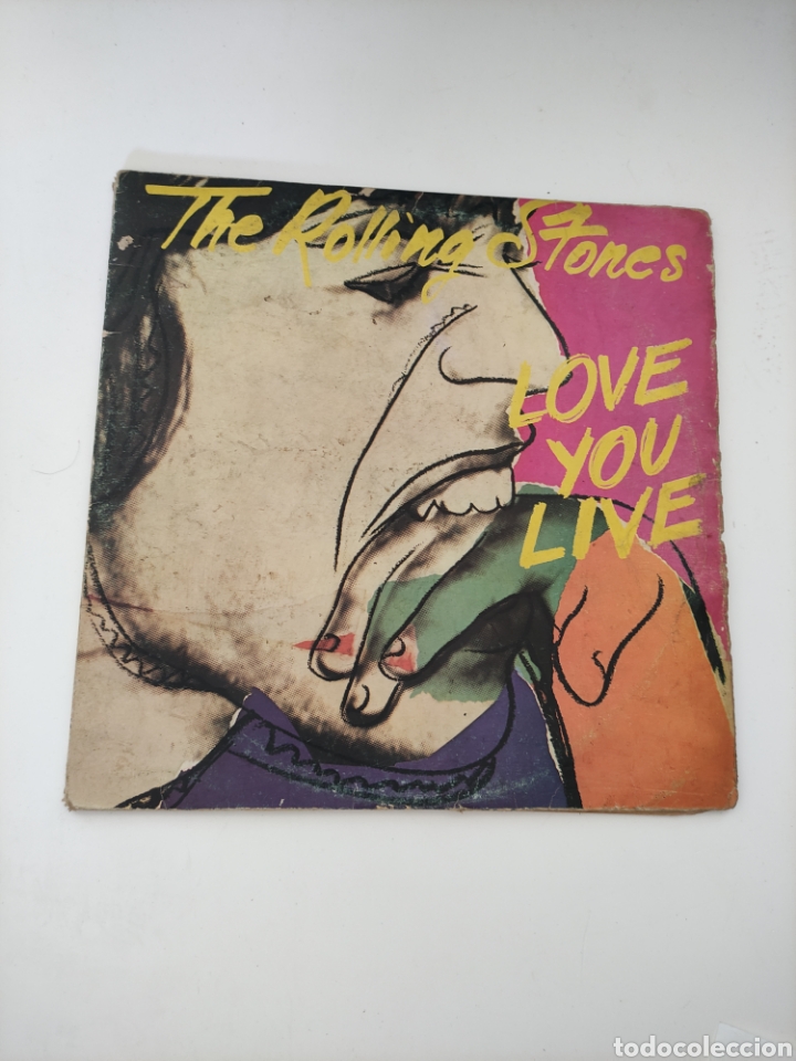Discos de vinilo: LOVE you live rolling stones