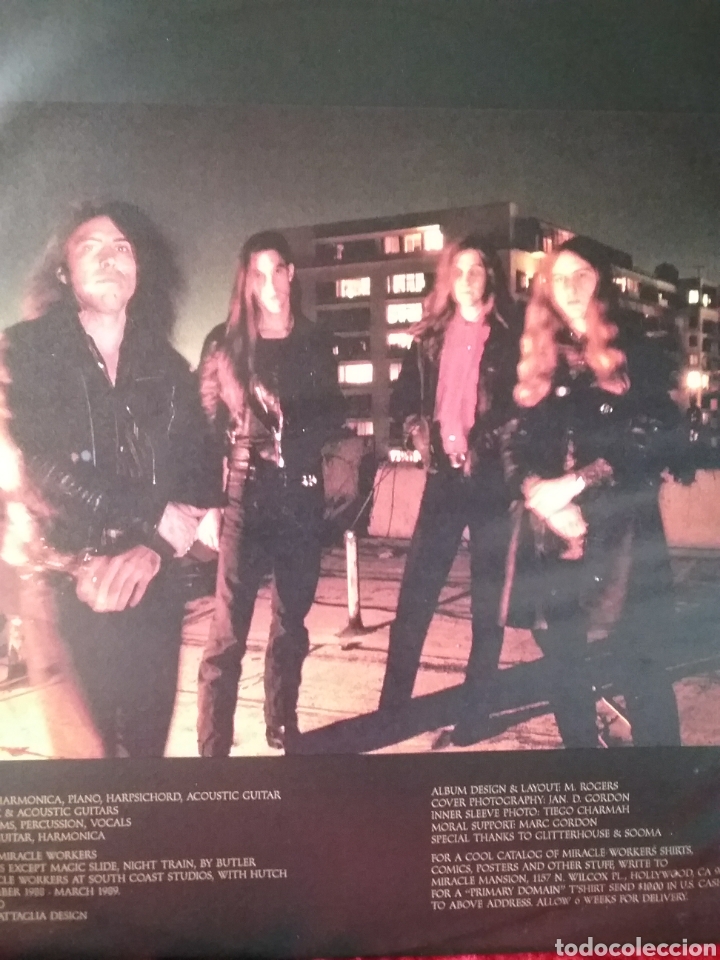 Discos de vinilo: MIRACLE WORKERS 1988-89 Glitterhouse Records - Foto 3