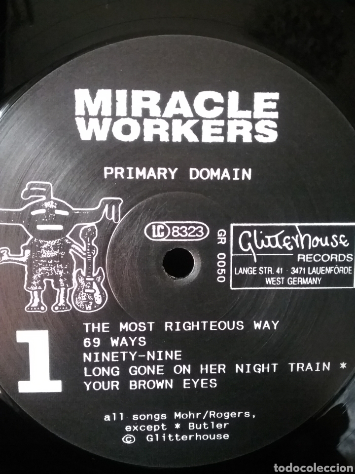 Discos de vinilo: MIRACLE WORKERS 1988-89 Glitterhouse Records - Foto 5